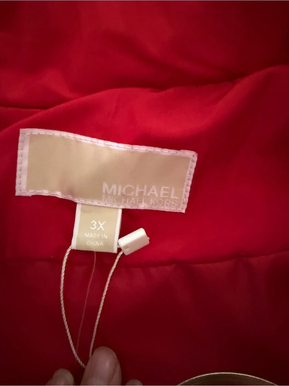 Michael Kors sleeveless quilted